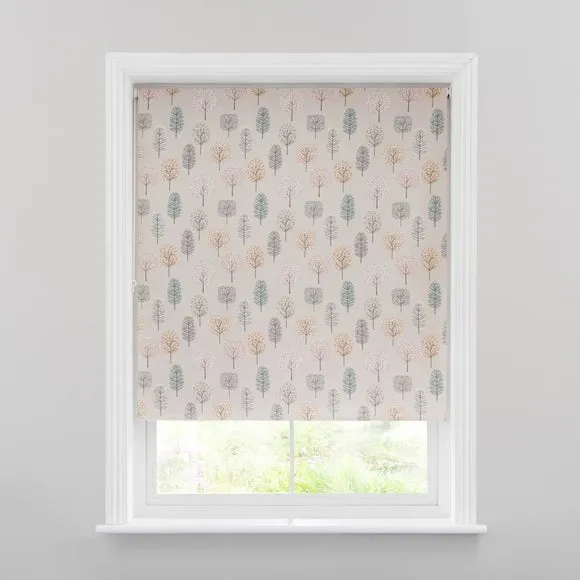 Sweet Trees Pink Blackout Roller Blind 3