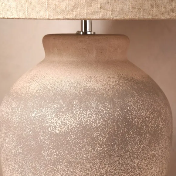 Pacific Lifestyle Rhone Ombre Sand Textured Tall Ceramic Table Lamp 4