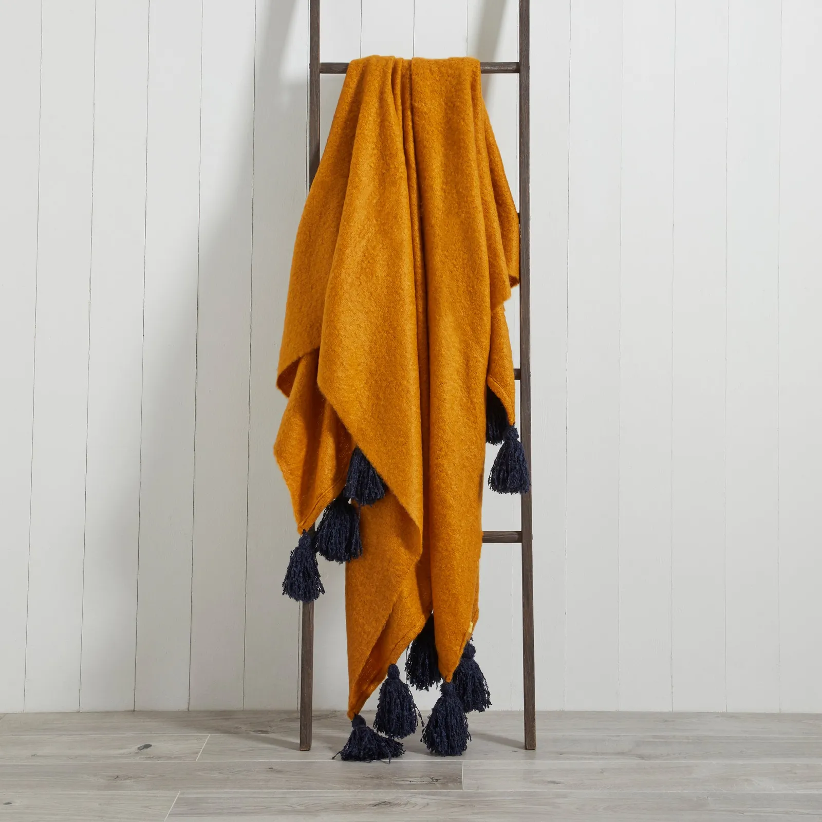 Romily 130cm x 180cm Throw Yellow and Blue
