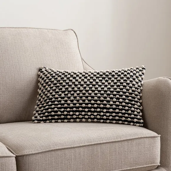 Jersey Bobble Rectangle Cushion