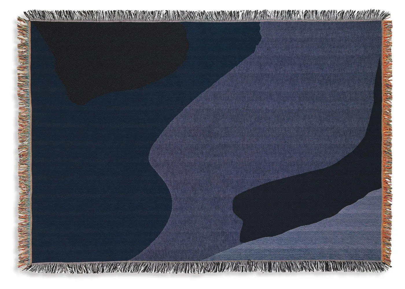 ferm LIVING Vista Throw Dark Blue