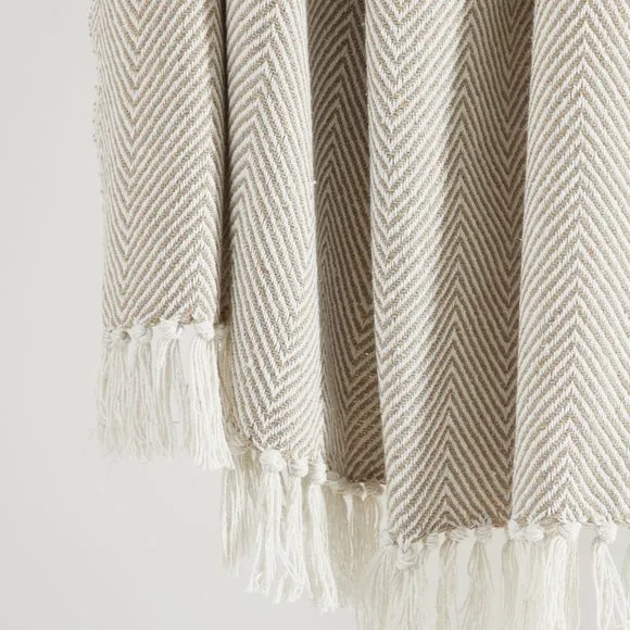 Jenson Herringbone Throw Blanket 5