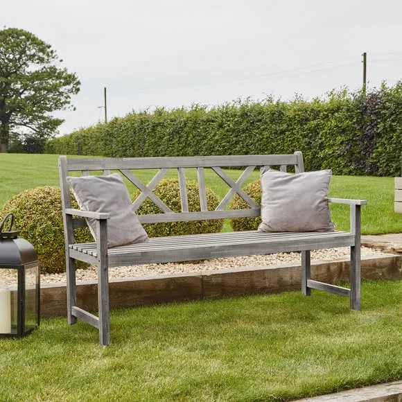 Cambridge 3 Seater Acacia Wood Bench