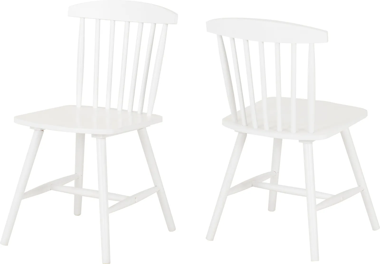 Seconique Emery Chair (Box of 2) in White 6