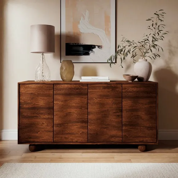 Artha Extra Wide Sideboard, Mango Wood