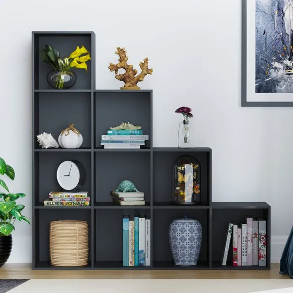 Vida Designs Durham 10 Cube Staircase Storage Unit 3