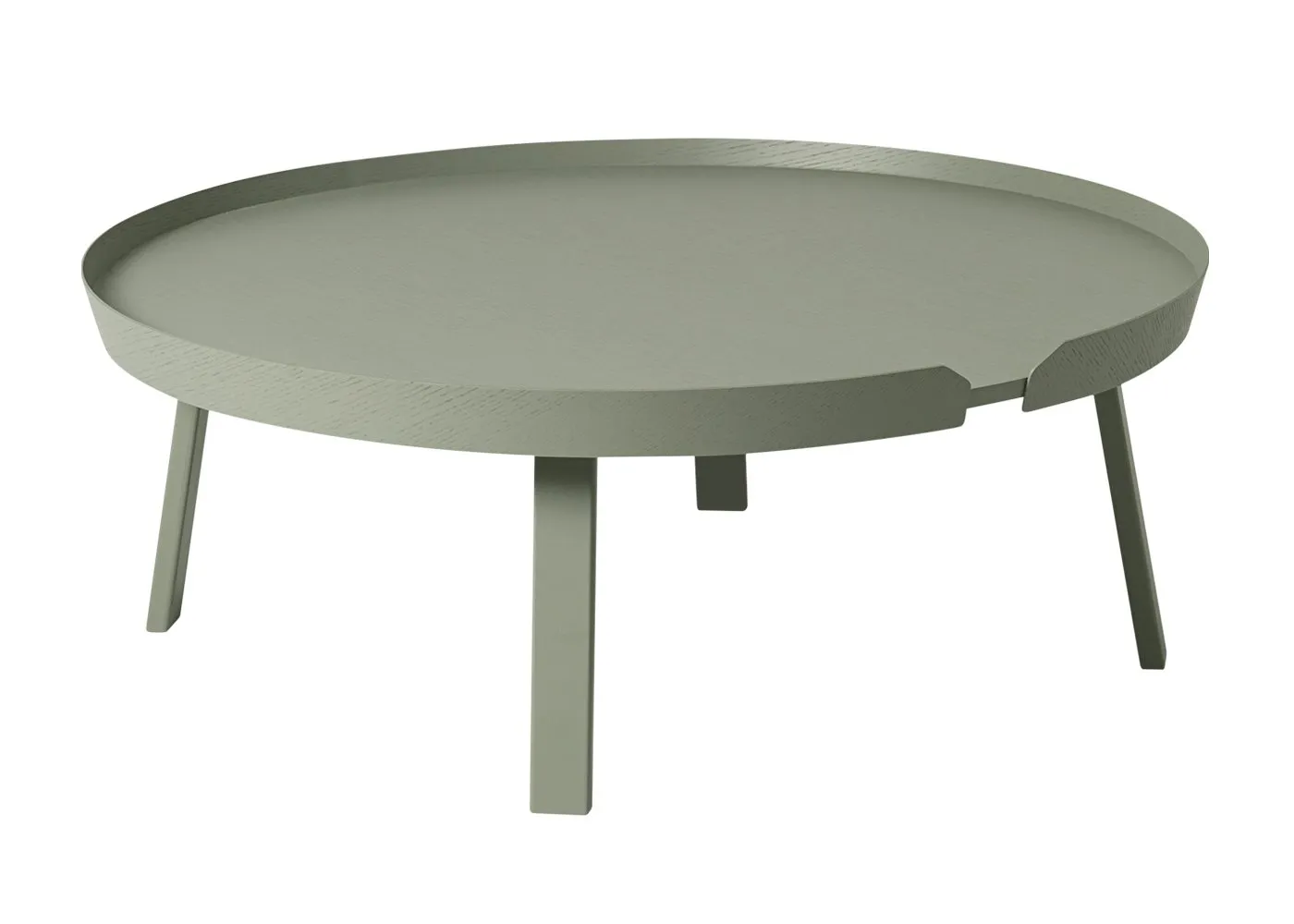 Muuto Around Coffee Table Extra Large Dusty Green 1