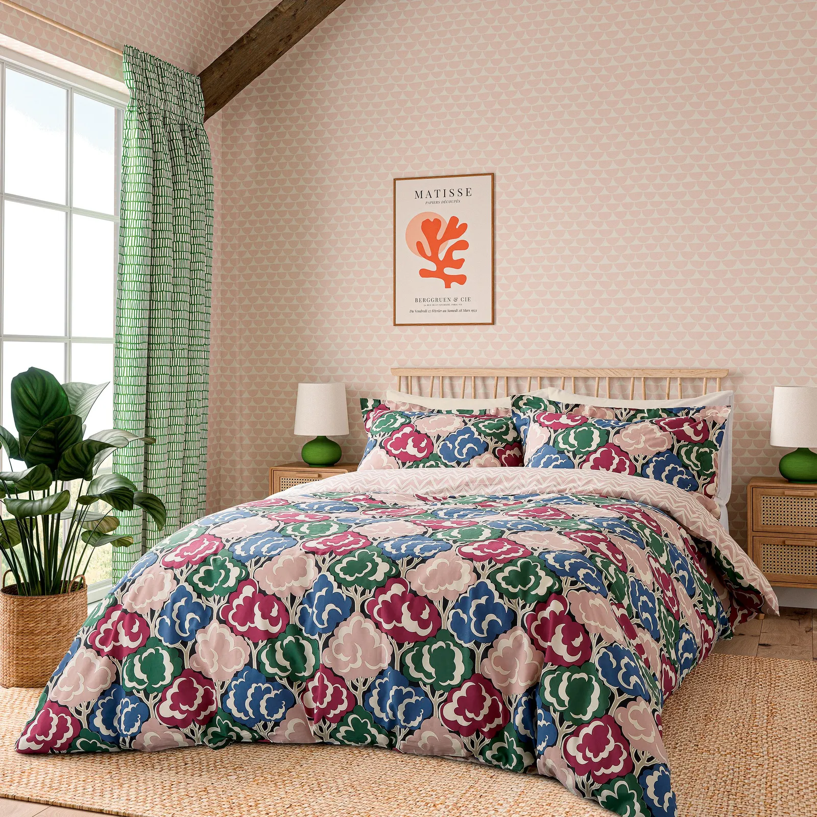Scion 'Willow Tree' Cotton Duvet Cover Set