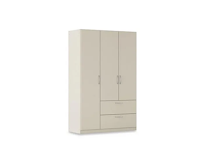 Impulse 136cm 3 Door Combi Décor Wardrobe