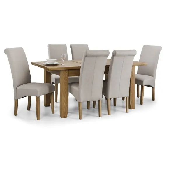 Rio Set Of 2 Scrollback Dining Chairs 4