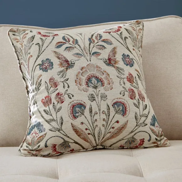 Antoinette Jacquard Natural Cushion