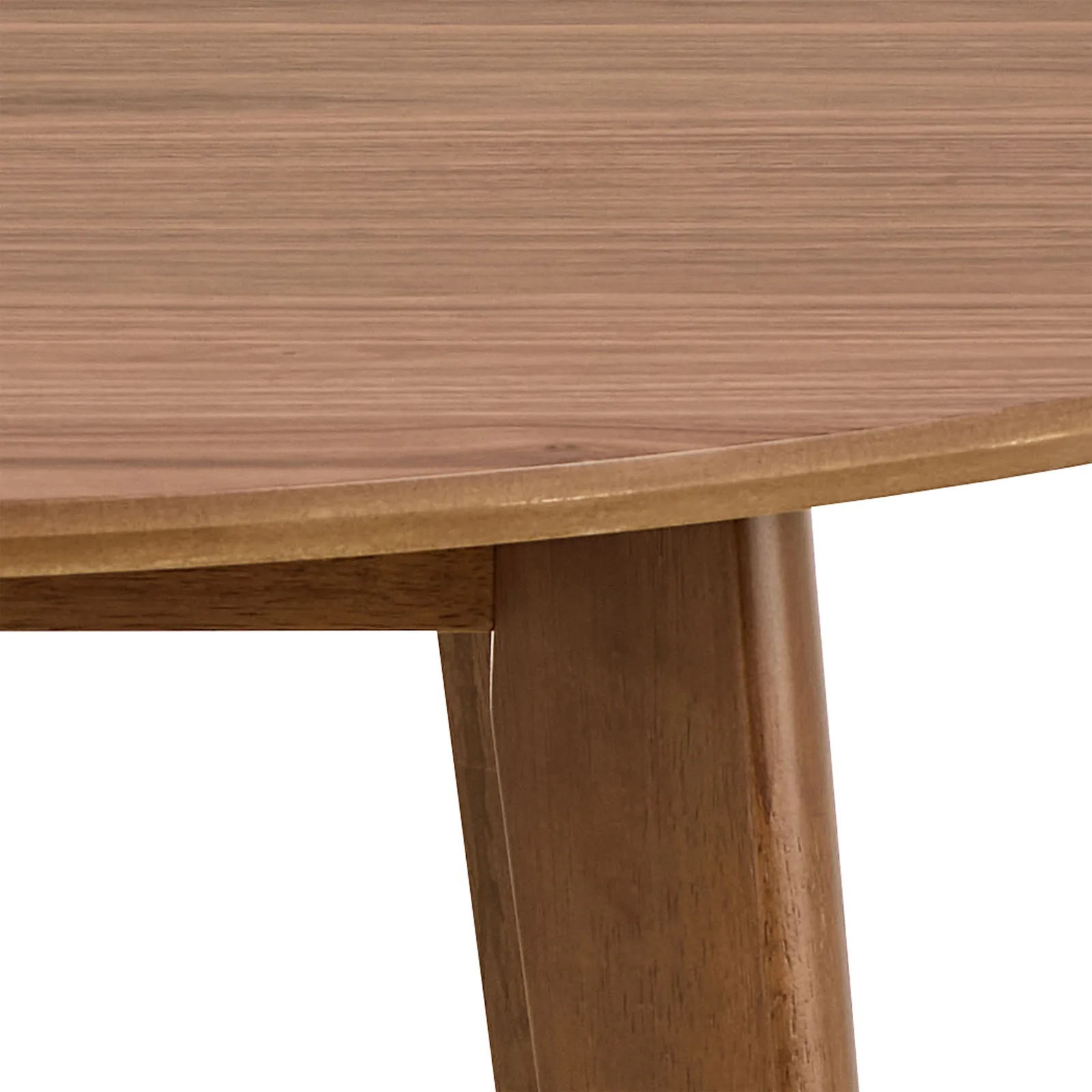 Furniture To Go Roxby Round Dining Table in Walnut 120x76cm 6