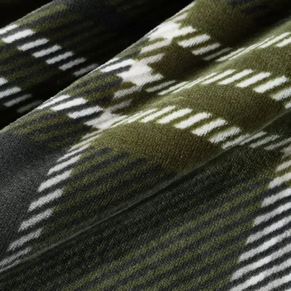Check Sherpa Throw Blanket, 130cm x 180cm 2