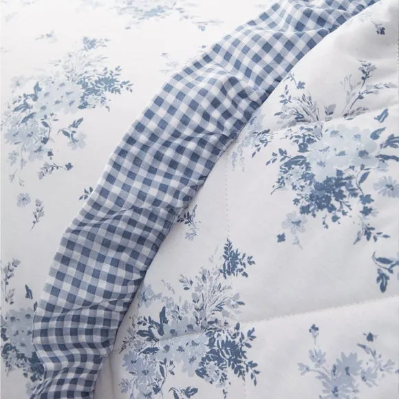 Catherine Lansfield Lucie Floral Bedspread 5