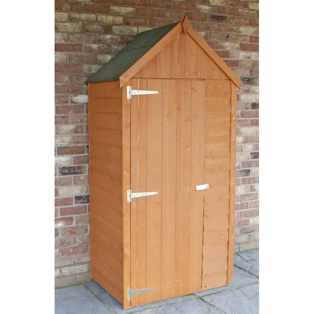 Shires Tall Tool Store Garden Shed - Dip Treated Approx 3 x 2 Feet in Brown 2