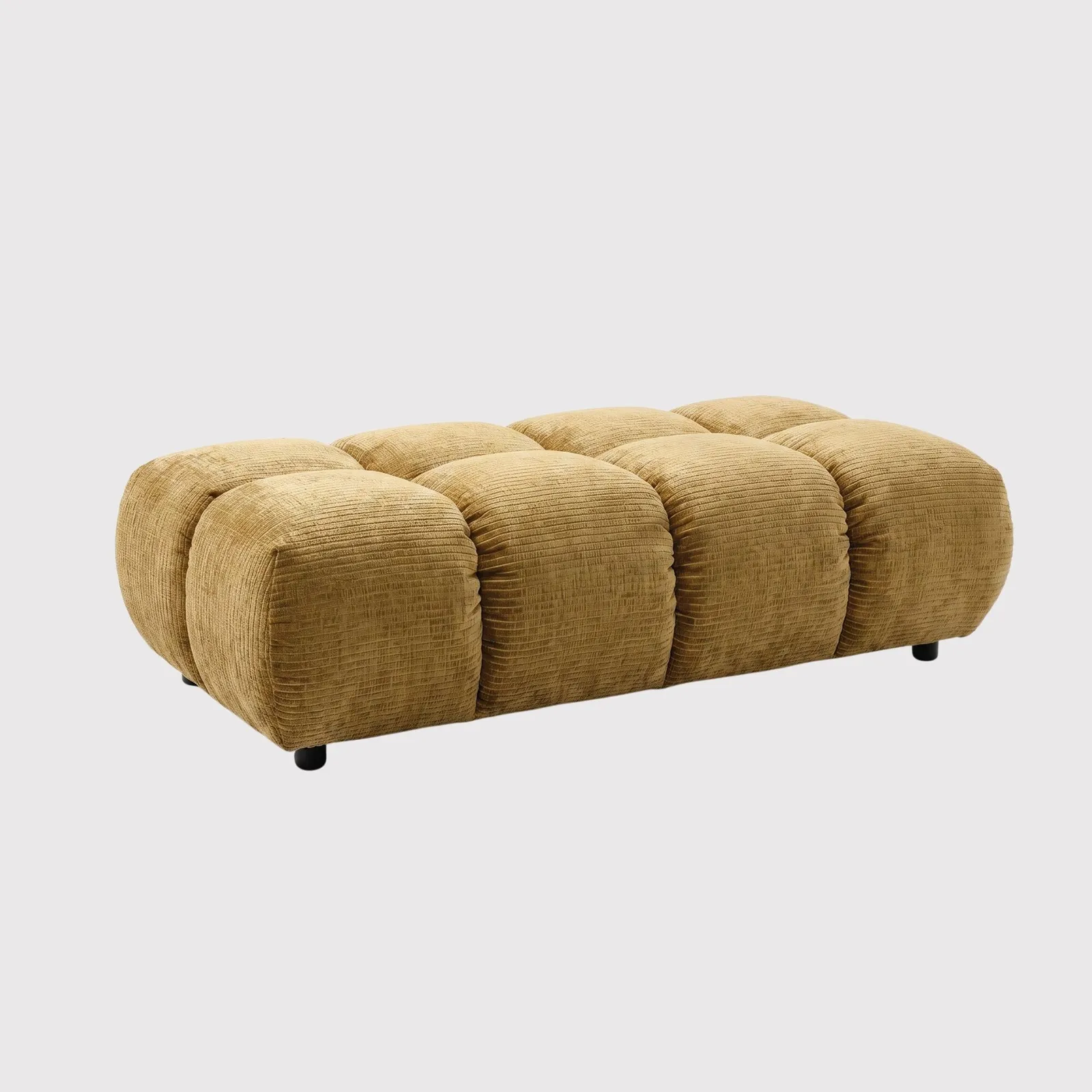 Bryce Stool Bench Big - 73X143Cm, Yellow Fabric | Barker & Stonehouse 1