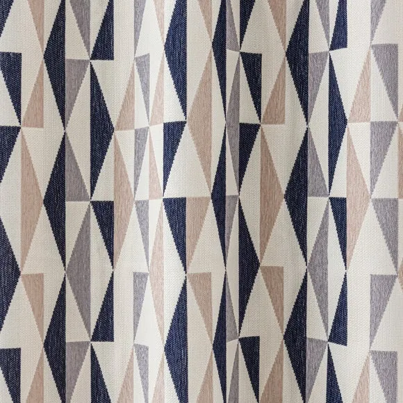 Elements Triangles Eyelet Curtains 3