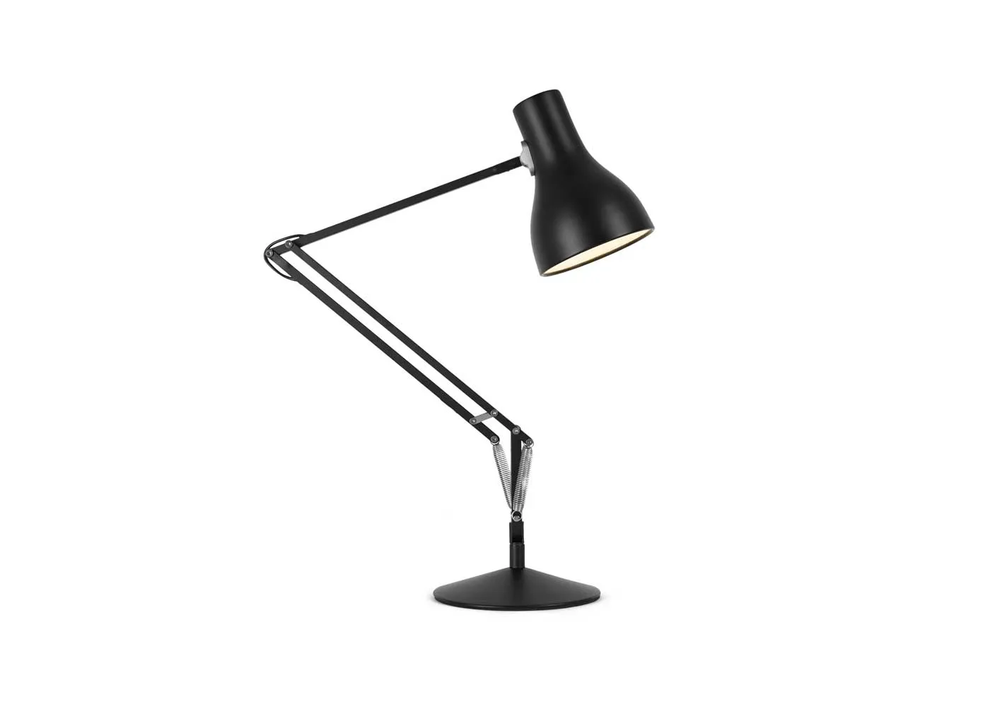 Anglepoise Type 75 Desk Lamp Jet Black 1