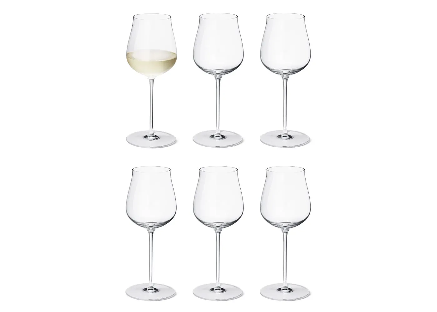 Georg Jensen Sky White Wine Glass Set of 6