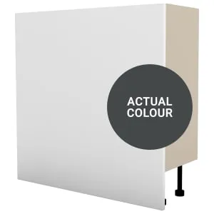 Duarti By Calypso Highwood 830mm Full Depth Bath Bulkhead Unit - Midnight Grey