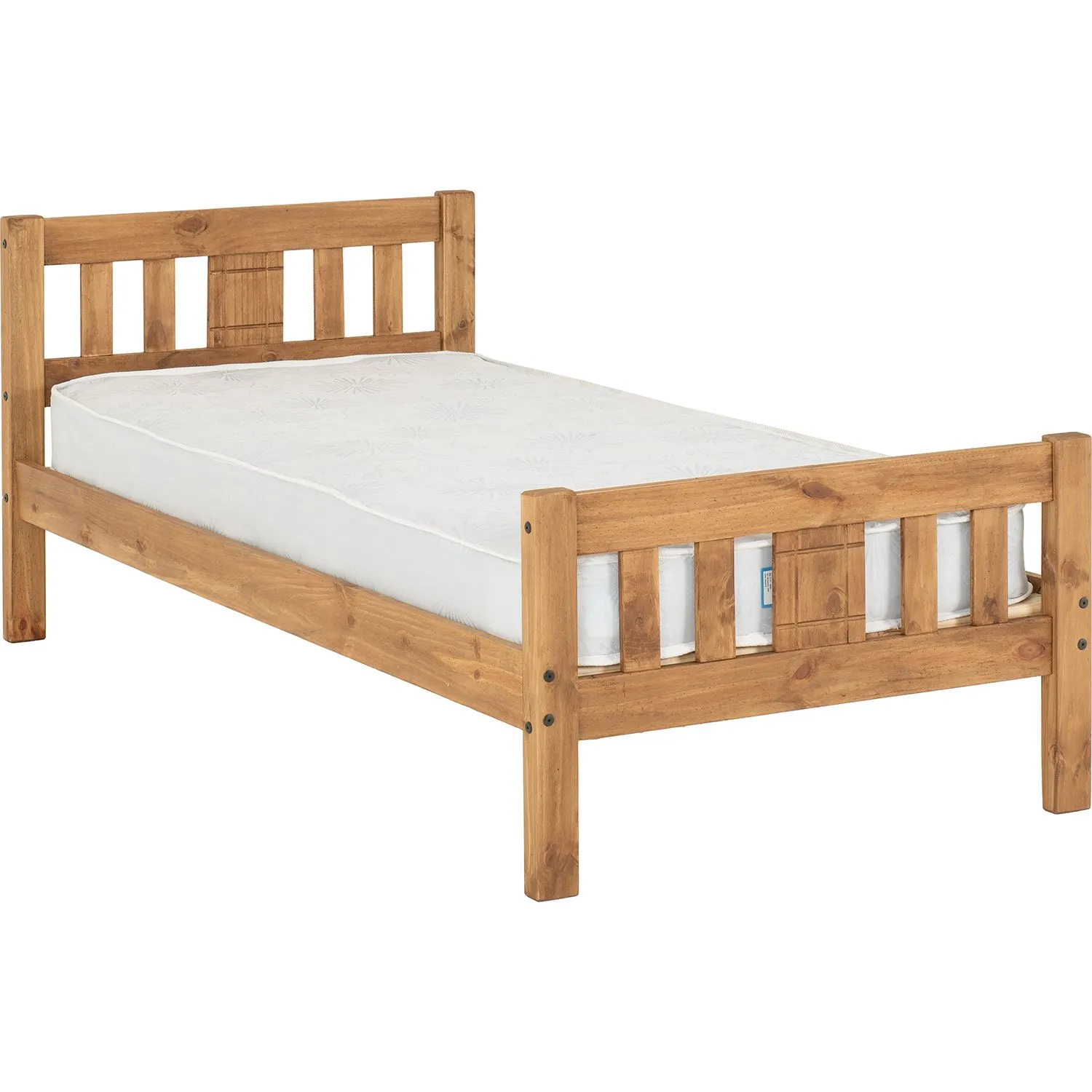 Seconique Rio 3' Single Bed in Natural 3