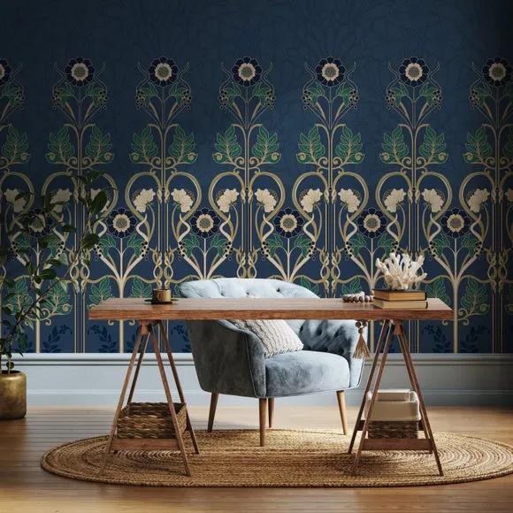 New Nouveau Wall Mural 3
