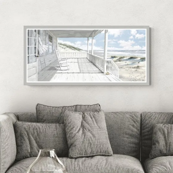 Artko Coastal Retreat by Richard MacNeil Framed Print