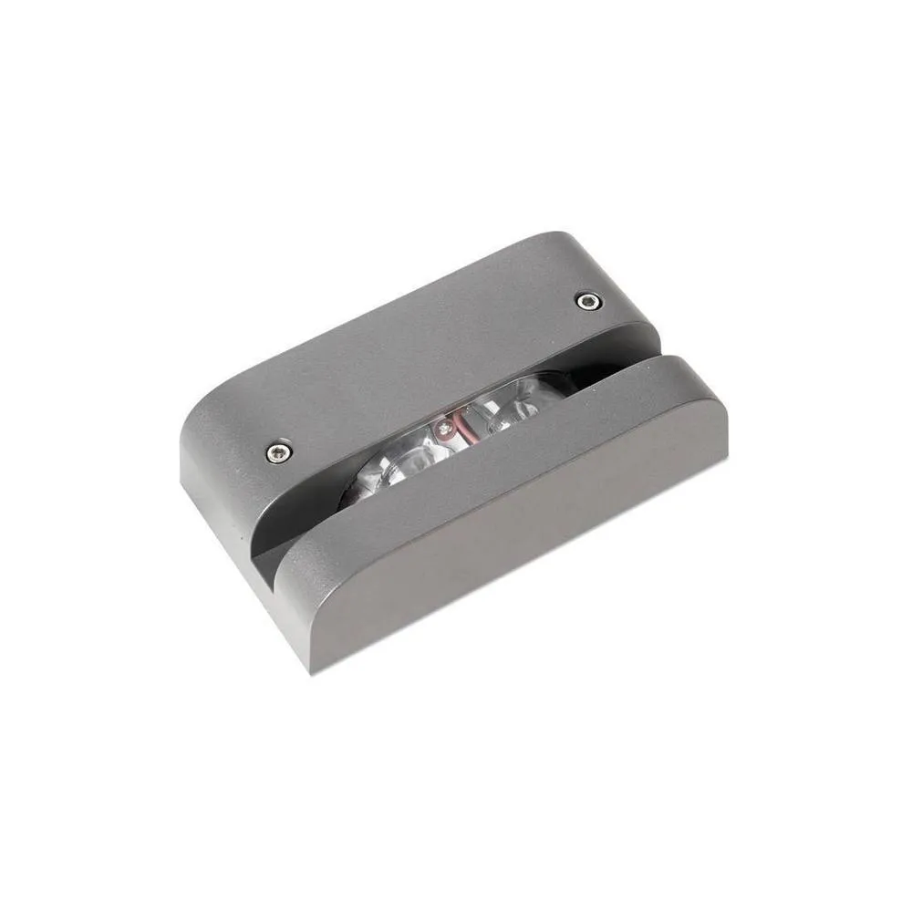 Netlighting Finestra LED Outdoor Wall Light Grey IP65