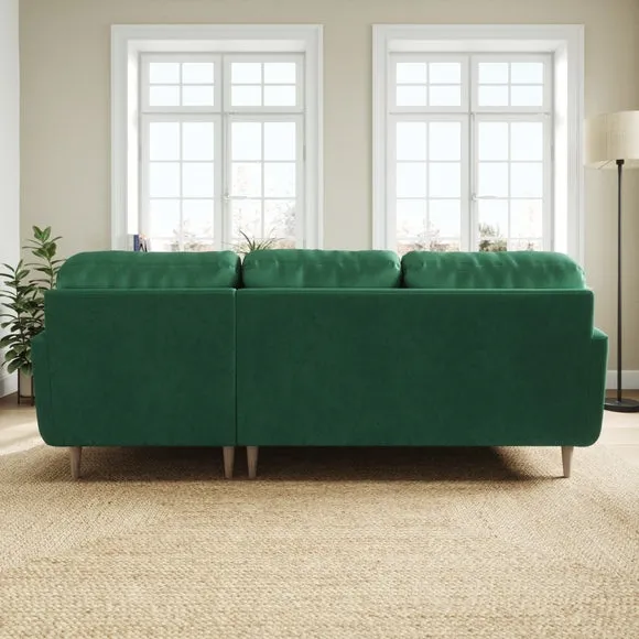 Sven Opulent Velvet Large Corner Chaise Sofa 3