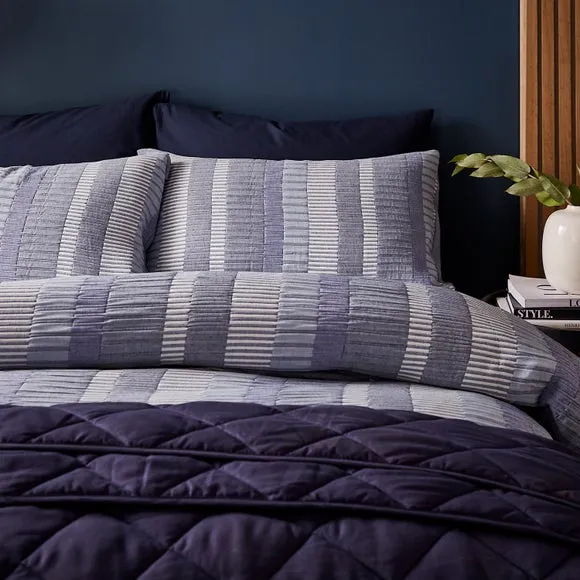 Kenton Stripe Duvet Cover & Pillowcase Set 5