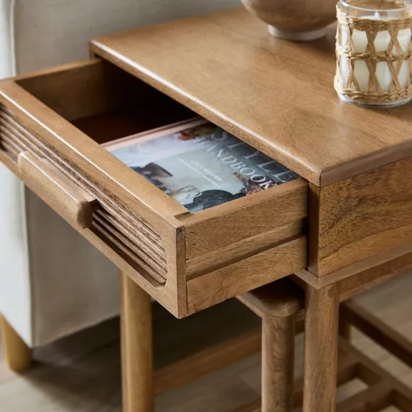 Khari Nesting Side Tables, Mango Wood 4