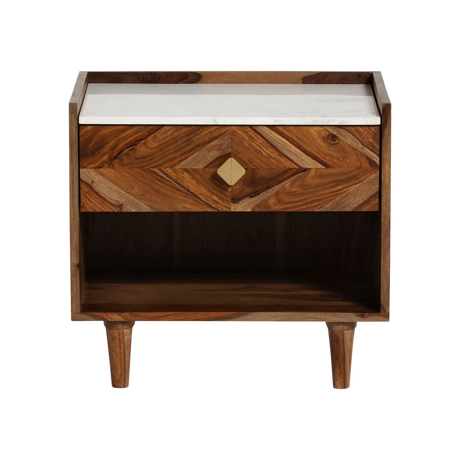 Vida Bedside Table, Neutral Wood | Barker & Stonehouse 5
