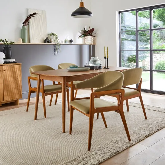 Hugh Dining Chair, Velvet 2
