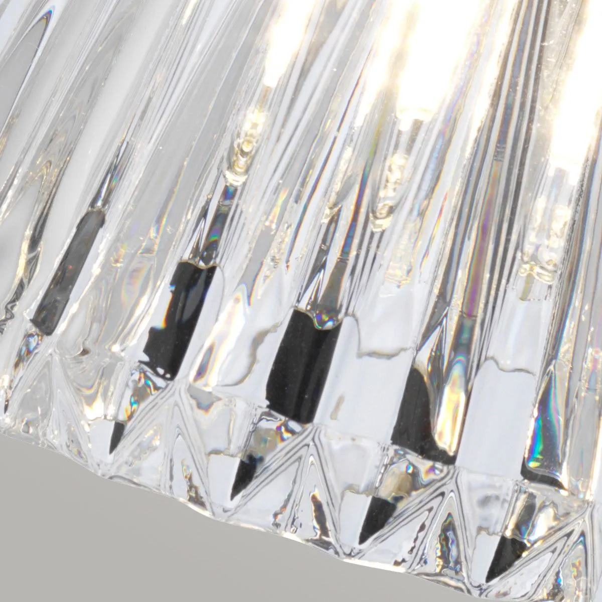 Netlighting Keynes 1 Light Wall Light Polished Chrome IP44 in Grey 3