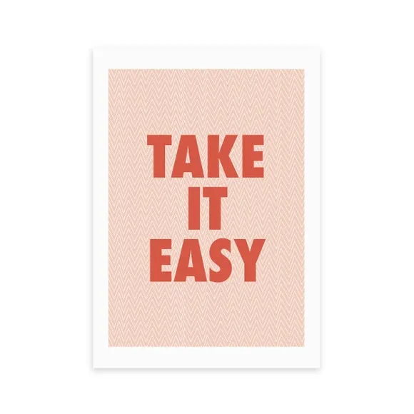 East End Prints Take It Easy by Native State 2