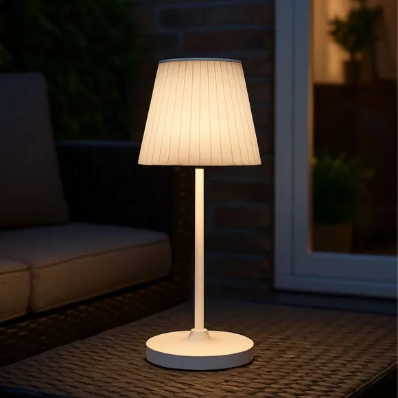 EGLO Cabozo Rechargeable Colour Changing LED Outdoor Table Lamp