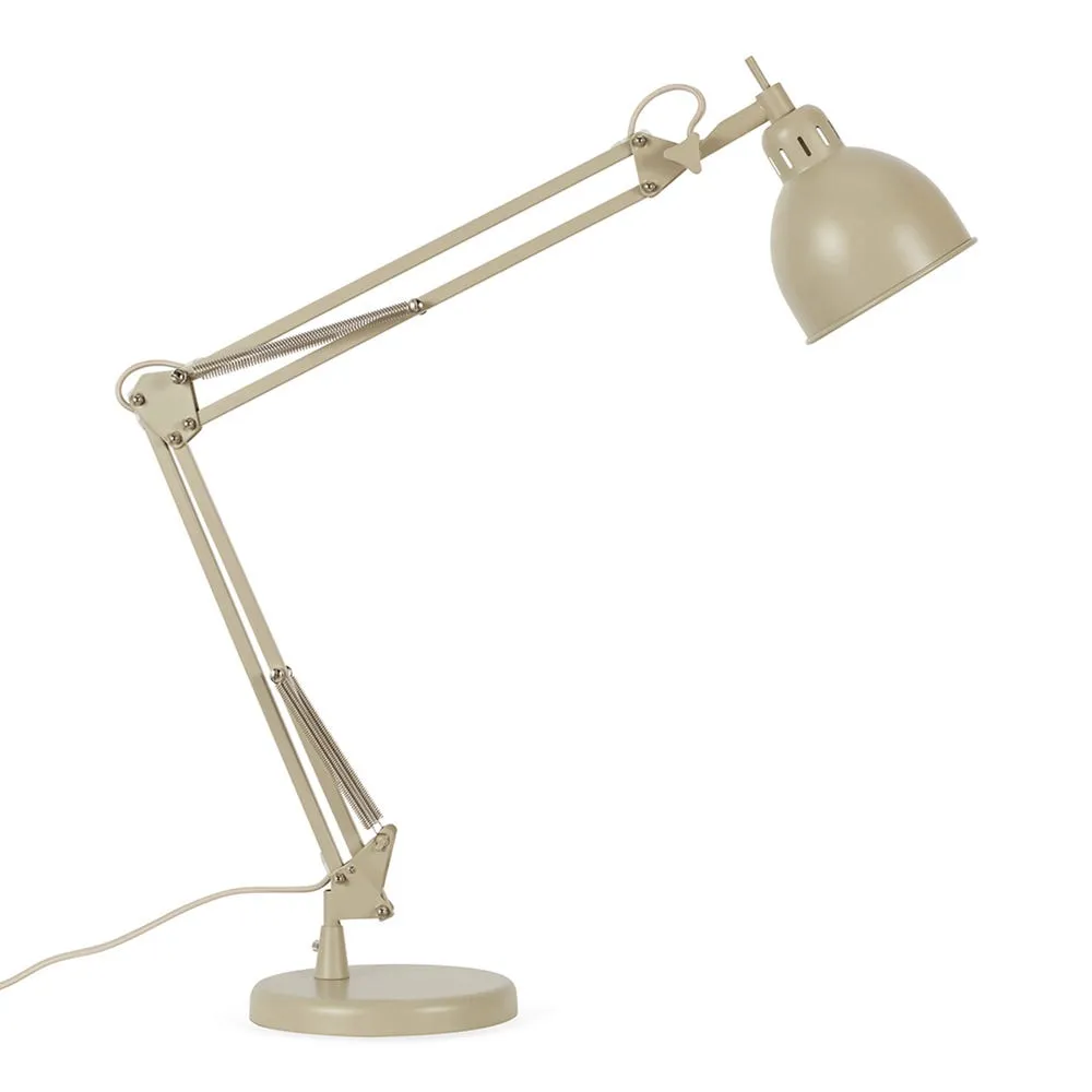 Heal's Spencer Metal Desk Lamp Putty 2