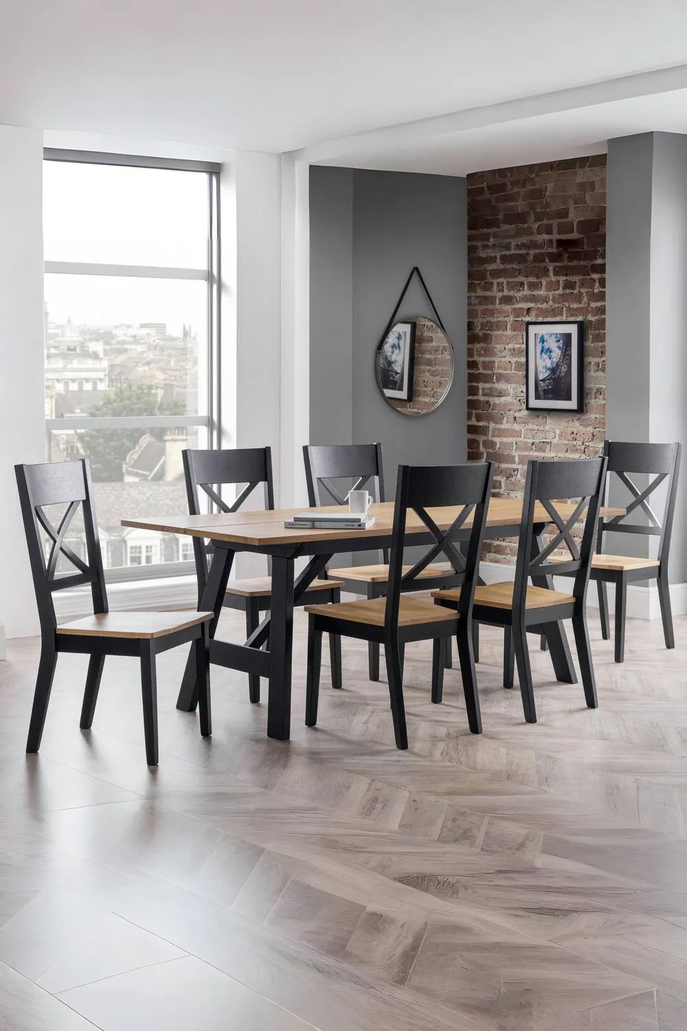 Julian Bowen Hockley Dining Chair (Set of 2) in Black 3