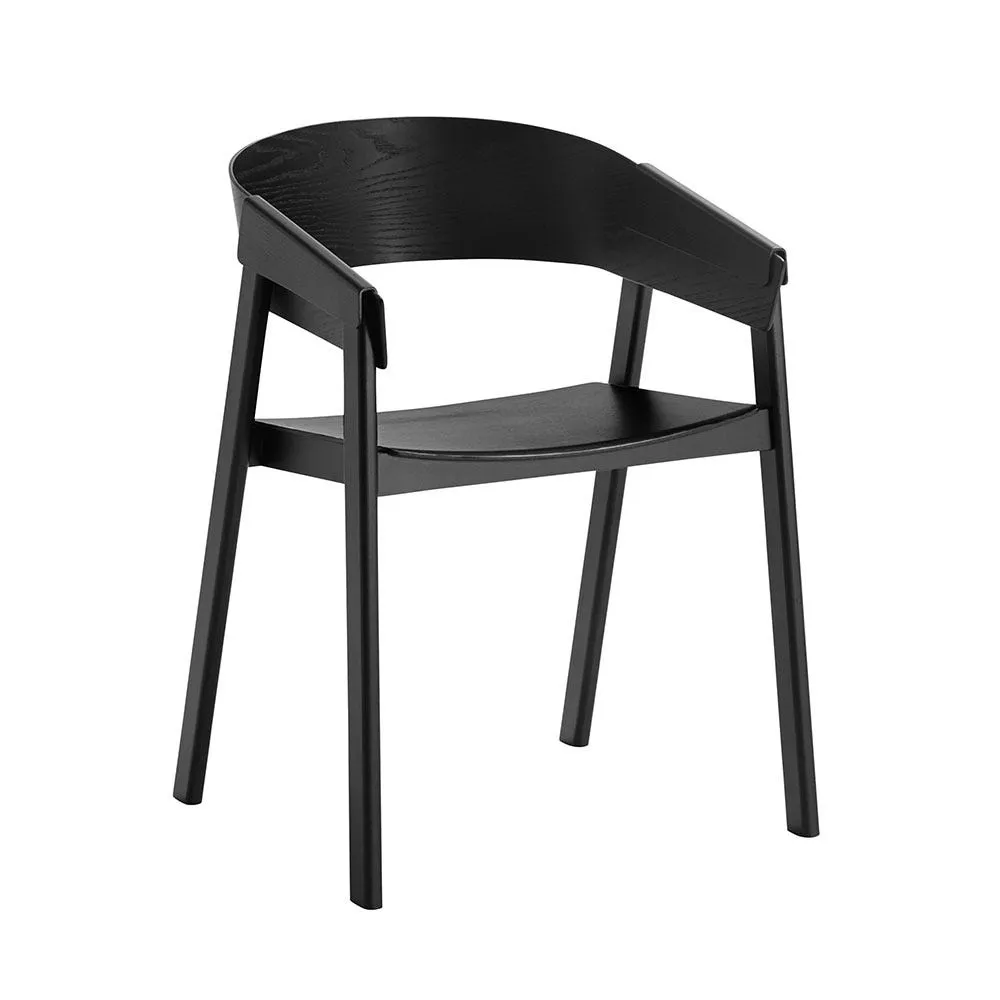 Muuto Cover Armchair Black 2