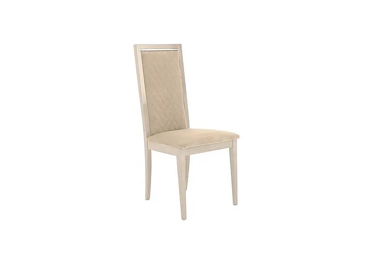 Palazzo Rombi Dining Chair in Sand Birch - Aquos Cream