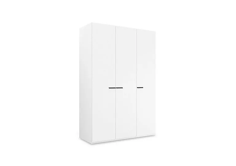 Dante 151cm 3 Door Hinged Décor Wardrobe - Alpine White