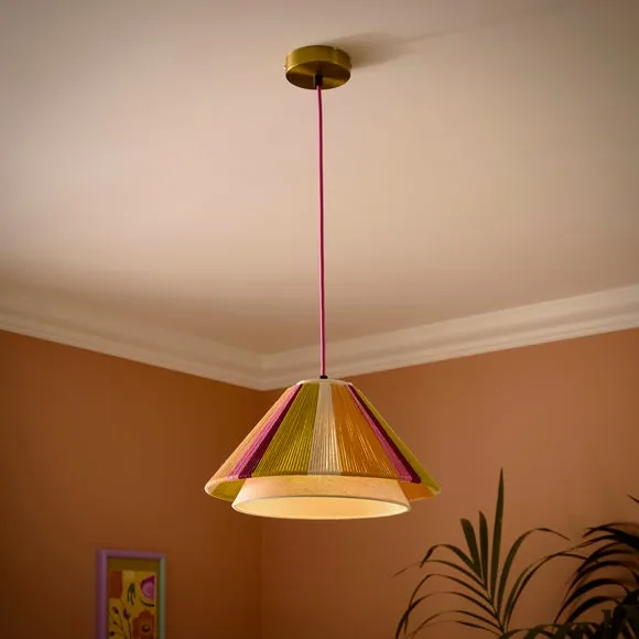 Sophie Robinson Rope Pendant Light 2