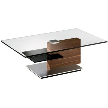 V Plus Walnut Coffee Table