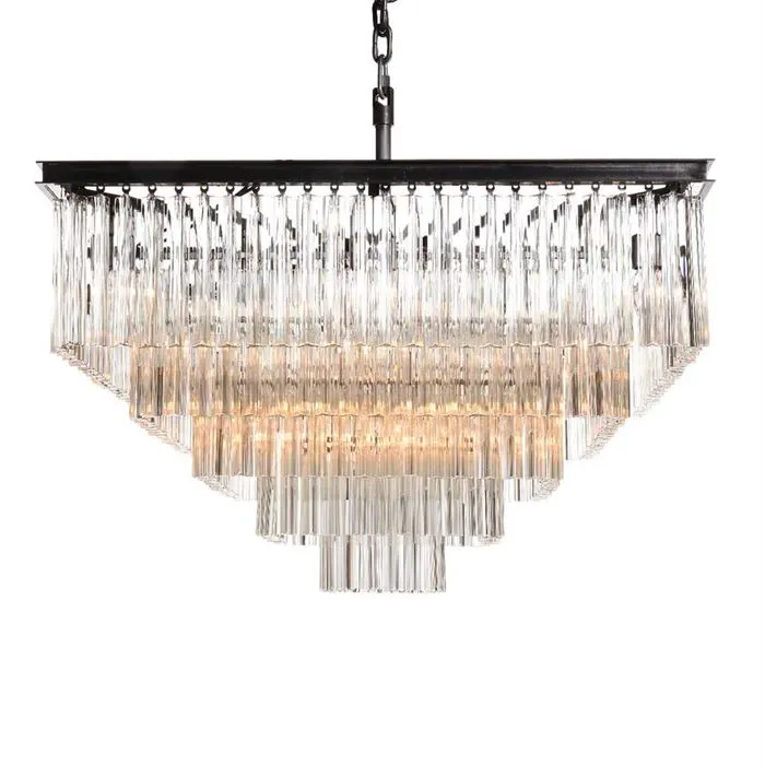 Timothy Oulton Paradise 5 Ring Chandelier, Natural
