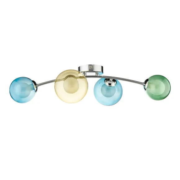 Eliza 4 Light Semi Flush Ceiling Light 6