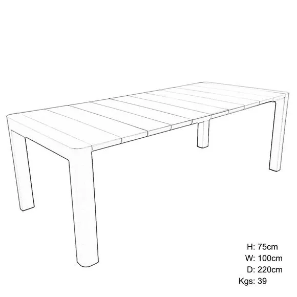 Modura Henrik Rectangular Dining Table with 8 Stina Armchairs 6