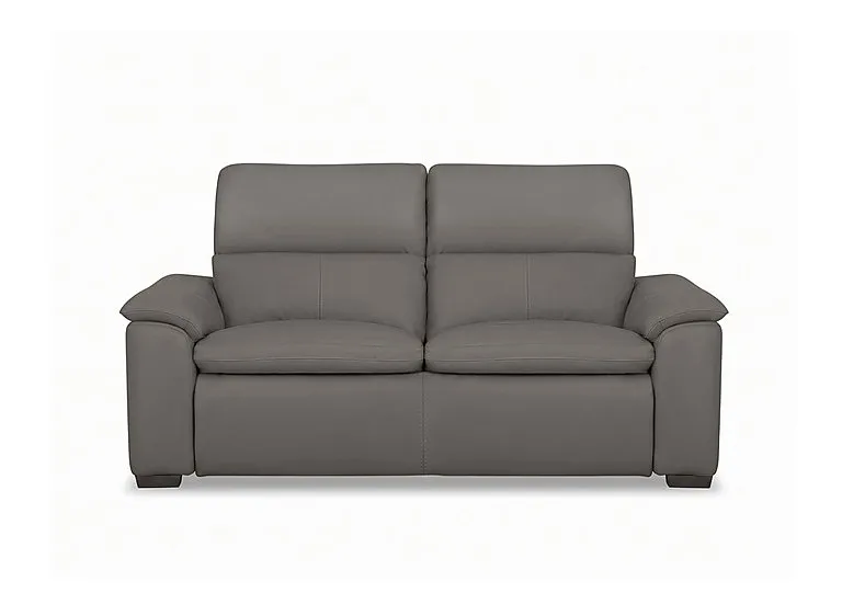 Relax 2 Seater Leather Sofa - Elephant - Sofas and Armchairs - In Time for Christmas