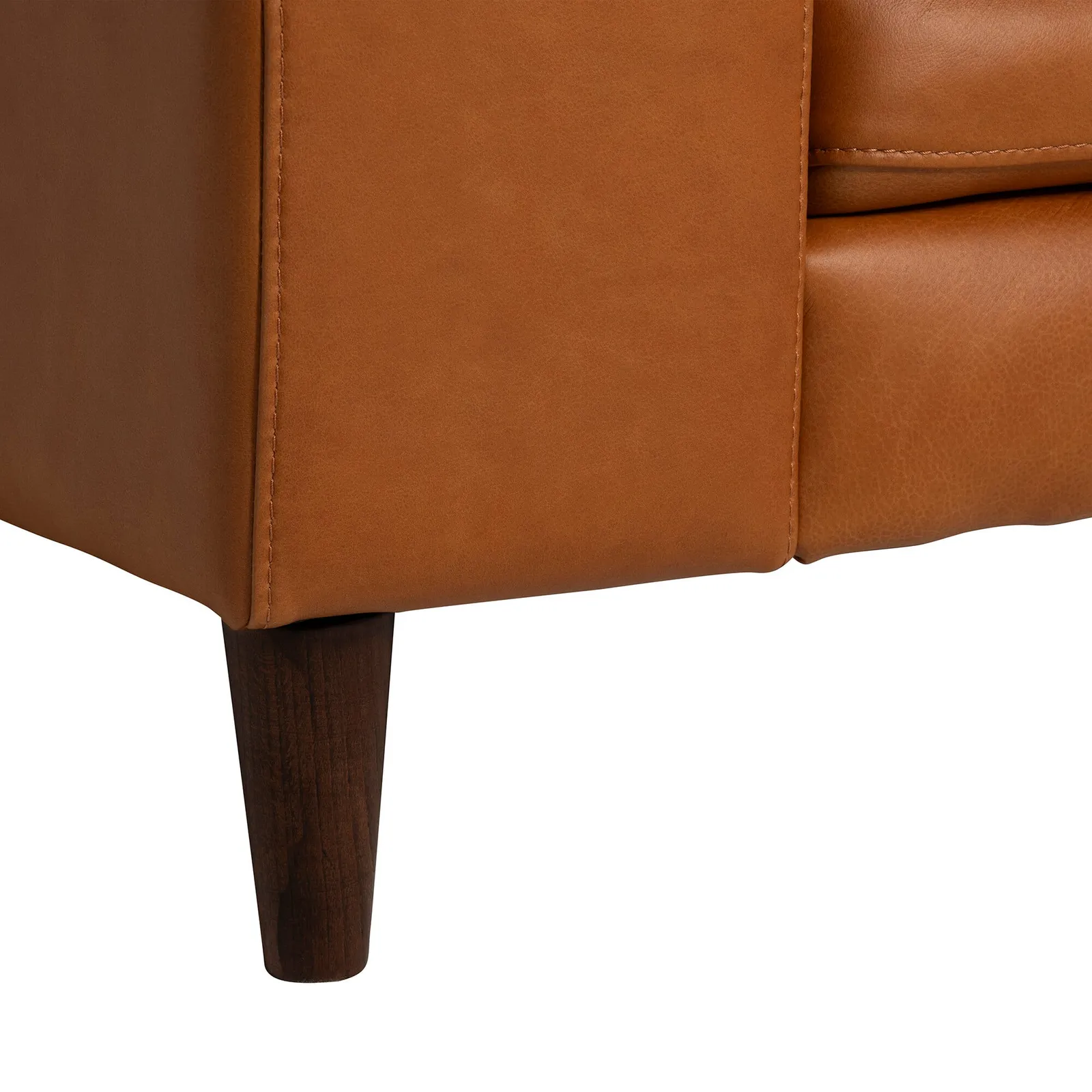Olson Sofa, Brown Leather | Barker & Stonehouse 6