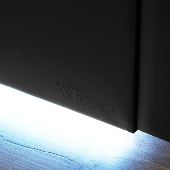 XR Living Ava TV Bed with LED Lights and TV Mount 5