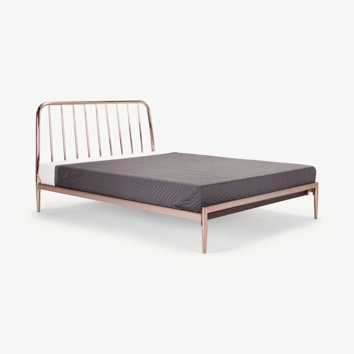 Alana Double Bed, Copper
